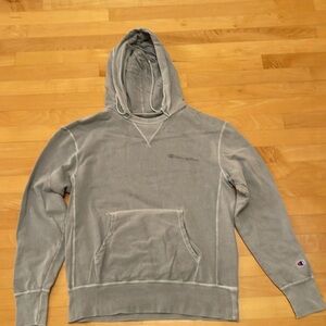 Champion Men’s Grey Hoodie Medium